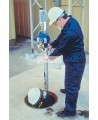 Support inférieur Lad-Saf DBI-SALA 3M 6116027 pour poteau ou mât d'échelle, 12,7 x 6,3 x 104 cm