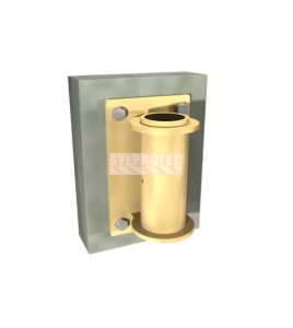 Base verticale à pince SecuraSpan DBI-SALA 3M 7400211 pour ligne de vie horizontale, acier