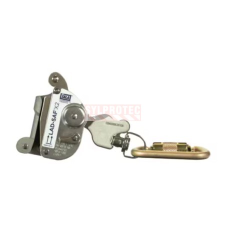 Manchon de câble amovible X2 Lad-Saf DBI-SALA 3M pour câble de 9,5 et 8 mm (3/8 et 5/16 po), 6160030