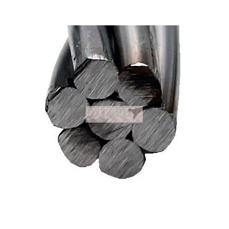 Câble serti Lad-Saf DBI-SALA 3M 1 x 7 en acier inoxydable pour ligne de vie verticale, 9,5 mm