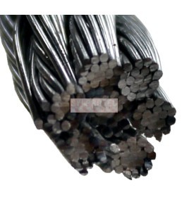 Câble serti Lad-Saf DBI-SALA 3M 7 x 19 en acier galvanisé pour ligne de vie verticale, 9,5 mm
