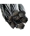 Câble serti Lad-Saf DBI-SALA 3M 7 x 19 en acier galvanisé pour ligne de vie verticale, 9,5 mm