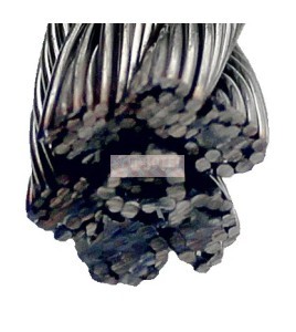 Lad-Saf DBI-SALA 3M 7 x 19 stainless steel swaged cable for vertical lifeline, 9.5 mm, 20 ft, 6107020