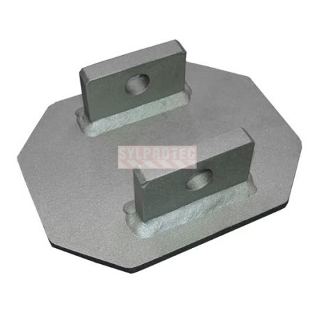 DBI-SALA 3M Advanced Uni-Anchor Bare Steel Weld-On Anchor, grey, 8510816