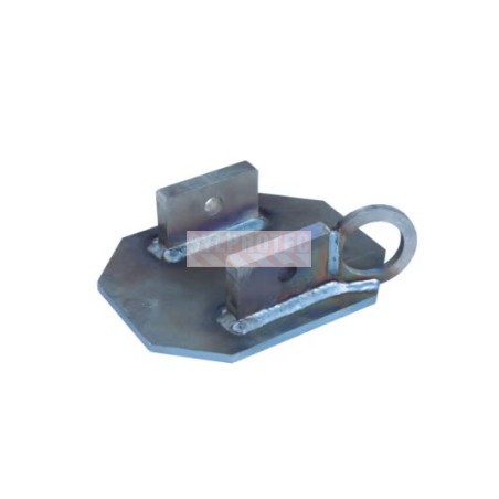 DBI-SALA 3M Advanced Uni-Anchor Bare Steel Weld-On Anchor with anchorage point, grey, 8517412