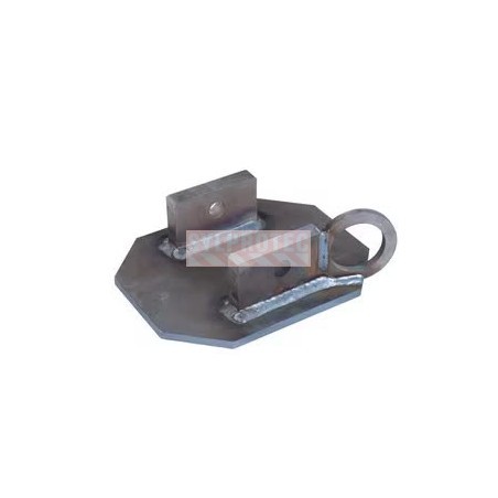 DBI-SALA 3M Confined Space Weld-On Anchor with anchorage point, bare steel, 8517415
