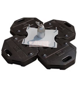DBI-SALA 3M Single Counterweight Plate, steel and aluminium, silver, 7200439