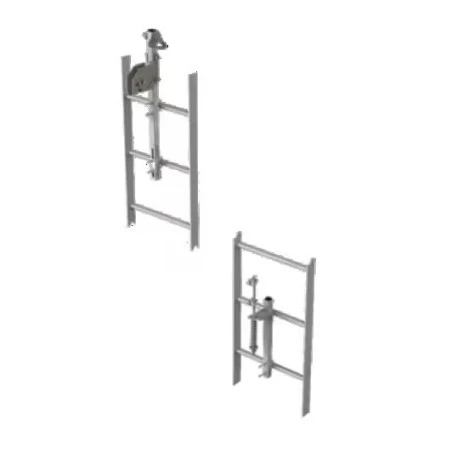 Système de sécurité vertical à câble Lad-Saf 2 utilisateurs en acier inoxydable DBI-SALA 3M