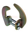 SecuraSpan DBI-SALA 3M 7400008 pass-through bracket for horizontal lifeline on I-beam, zinc-plated steel
