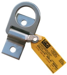 DBI-SALA 3M D-ring anchor plate, zinc-plated, 304 or 316 stainless steel