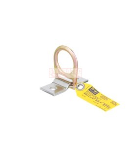 Plaque d'ancrage à anneau en D DBI-SALA 3M, acier zingué, inox 304 ou inox 316