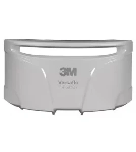 Protège-filtre Versaflo TR-371+ 3M vue avant avec fenêtre de lecture du filtre