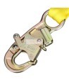 DBI-SALA 3M twin-leg Y web shock-absorbing lanyard, angled view