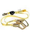 Longe double en Y amortisseur de choc en sangle DBI-SALA 3M vue d'ensemble