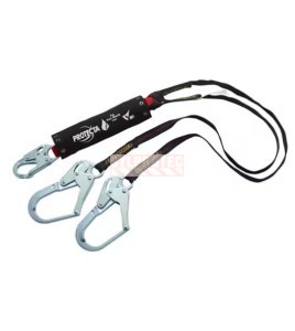 Protecta 3M Kevlar twin-leg Y lanyard for hot work, overview