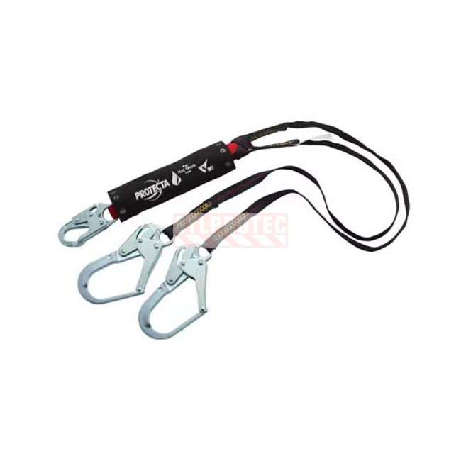 Protecta 3M Kevlar twin-leg Y lanyard for hot work, overview