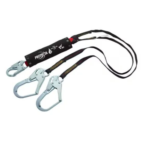 Longe double en Y Kevlar Protecta 3M pour travaux à chaud vue d'ensemble