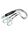 Protecta 3M Kevlar twin-leg Y lanyard for hot work, overview
