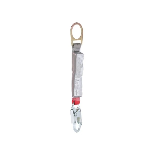 Protecta 3M Shock-Absorbing Lanyard in Webbing, Small Hook, 1.5 ft 1340260C