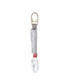 Protecta 3M Shock-Absorbing Lanyard in Webbing, Small Hook, 1.5 ft 1340260C