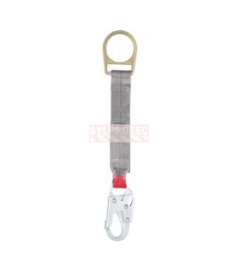 Longe amortisseuse de choc Protecta 3M en sangle, petit crochet, 1,5 pi 1340260C