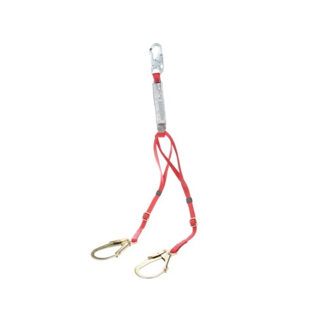 Longe double en Y  Protecta 3M en polyester, gros crochets tige d'armature 1342275C