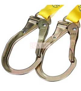 DBI-SALA 3M stretch Y lanyard 1246589C, two anchorage hooks