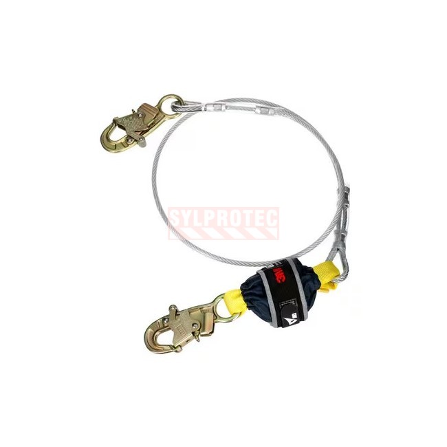 Longe câble petits crochets DBI-SALA 3M 1246586C, vue 1
