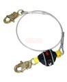 Cable lanyard small snap hooks DBI-SALA 3M 1246586C, view 1