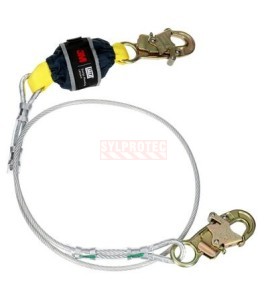 Longe câble petits crochets DBI-SALA 3M 1246586C, vue 6