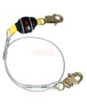 Longe câble petits crochets DBI-SALA 3M 1246586C, vue 6