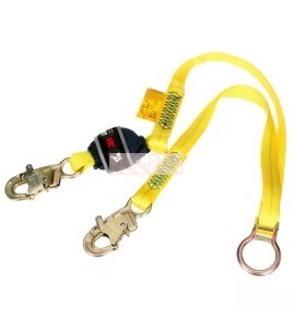Single tie-back lanyard small steel hooks DBI-SALA 3M 1246584C, view 1
