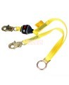 Single tie-back lanyard small steel hooks DBI-SALA 3M 1246584C, view 2