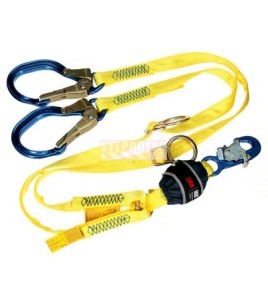 Y tie-back lanyard aluminum hooks 6 ft DBI-SALA 3M 1246596C, view 4