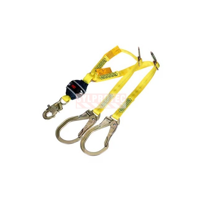 Y tie-back lanyard steel hooks 4 ft DBI-SALA 3M 1246598C, view 1