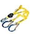 Stretch twin-leg lanyard aluminum hooks DBI-SALA 3M 1246588C, view 1