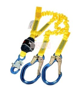 Stretch twin-leg lanyard aluminum hooks DBI-SALA 3M 1246588C, view 4