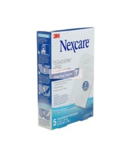 Nexcare Tegaderm H3584-CA box angled view, wear up to 7 days