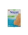 Boîte Nexcare ultra extensible flexible 576-30PB-CA, 30 pansements assortis, face française