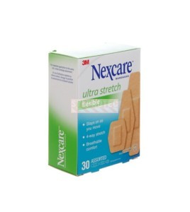 Boîte Nexcare 576-30PB-CA vue en angle, côté gauche