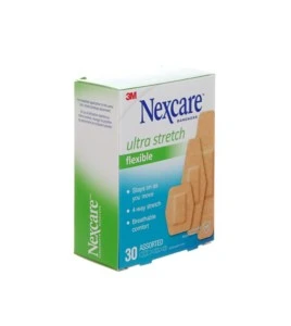 Boîte Nexcare 576-30PB-CA vue en angle, côté gauche