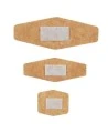Pansements Nexcare 576-30PB-CA vus côté peau avec compresse absorbante centrale