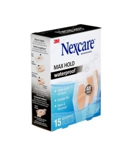 Boîte Nexcare MHW-15-CA vue en angle avec panneau latéral