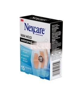 Nexcare MHW-15-CA box angled view with barcode