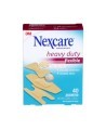 Boîte Nexcare heavy duty flexible HD202, 40 pansements assortis, face anglaise