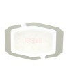 Pansement hydrocolloïde Nexcare AHD-06-CA seul, compresse blanche et bordure adhésive translucide