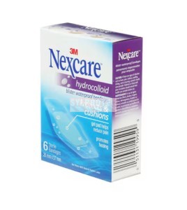 Nexcare BWB-06-CA box right angled view with side panel and barcode