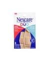 Enveloppe Nexcare Duo DSA-8CP-CA, 8 pansements assortis en tissu souple, tient fermement et retrait sans douleur