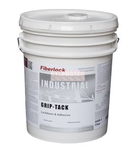 Fixatif adhésif pour amiante et plomb Fiberlock Grip-Tack, seau de 5 gal US