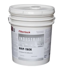 Fixatif adhésif pour amiante et plomb Fiberlock Grip-Tack, seau de 5 gal US